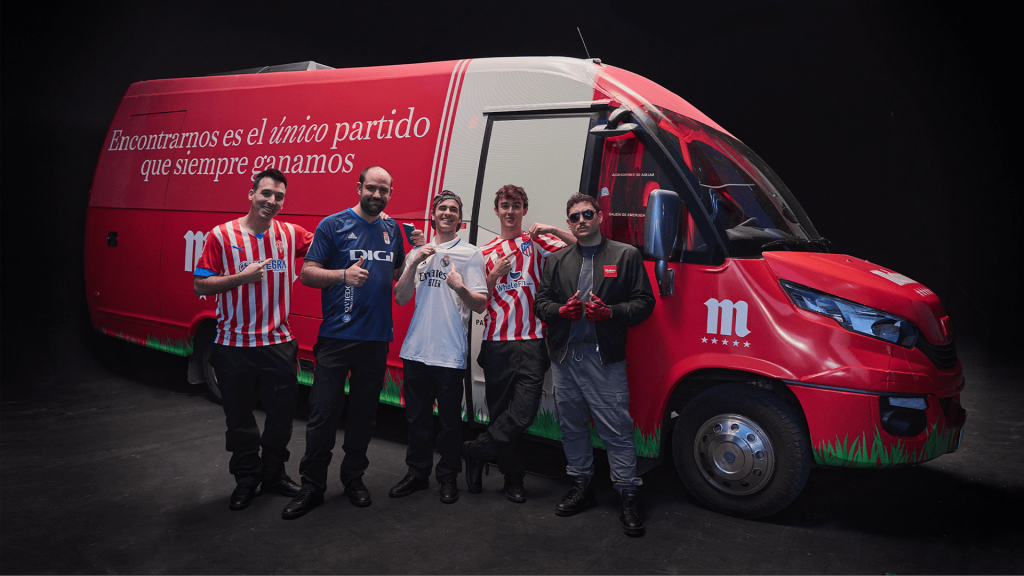 “La Encuentroneta”, el autobús de Mahou que llevará a los aficionados al estadio de su equipo