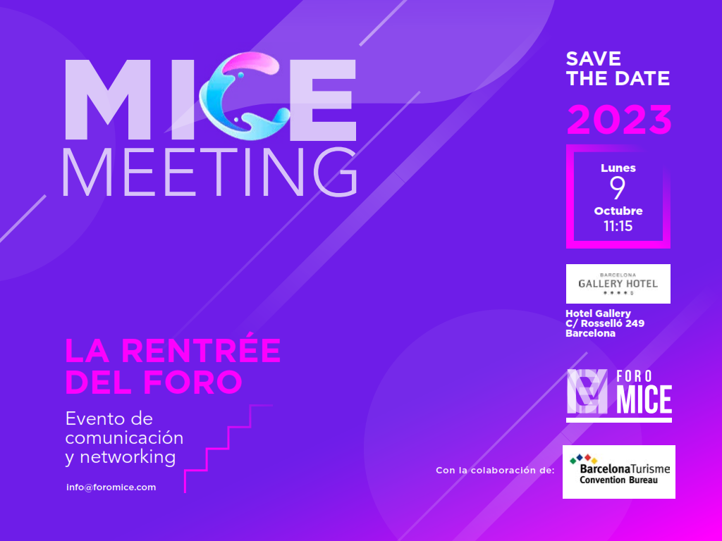 encuentro FORO MICE
