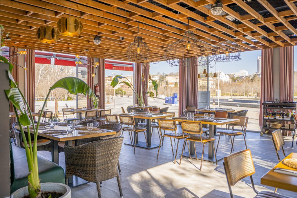 Café del Rio, un espacio gastronómico con vistas al Palacio de Oriente para eventos