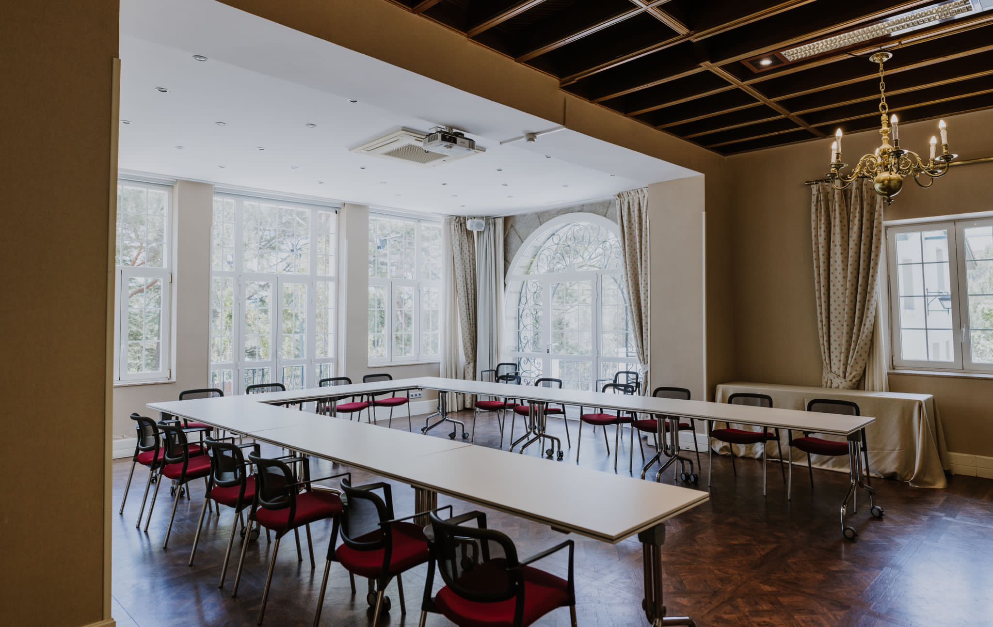 Detalle interior del Palacio de la Margarita