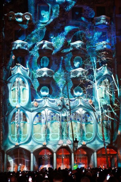 Casa Batlló da la bienvenida a ISE a través de un video mapping  