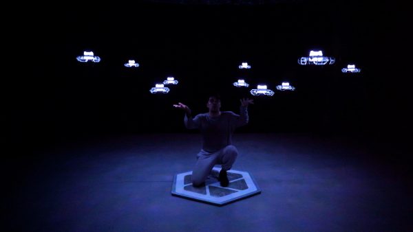 UMILES show de drones indoor 