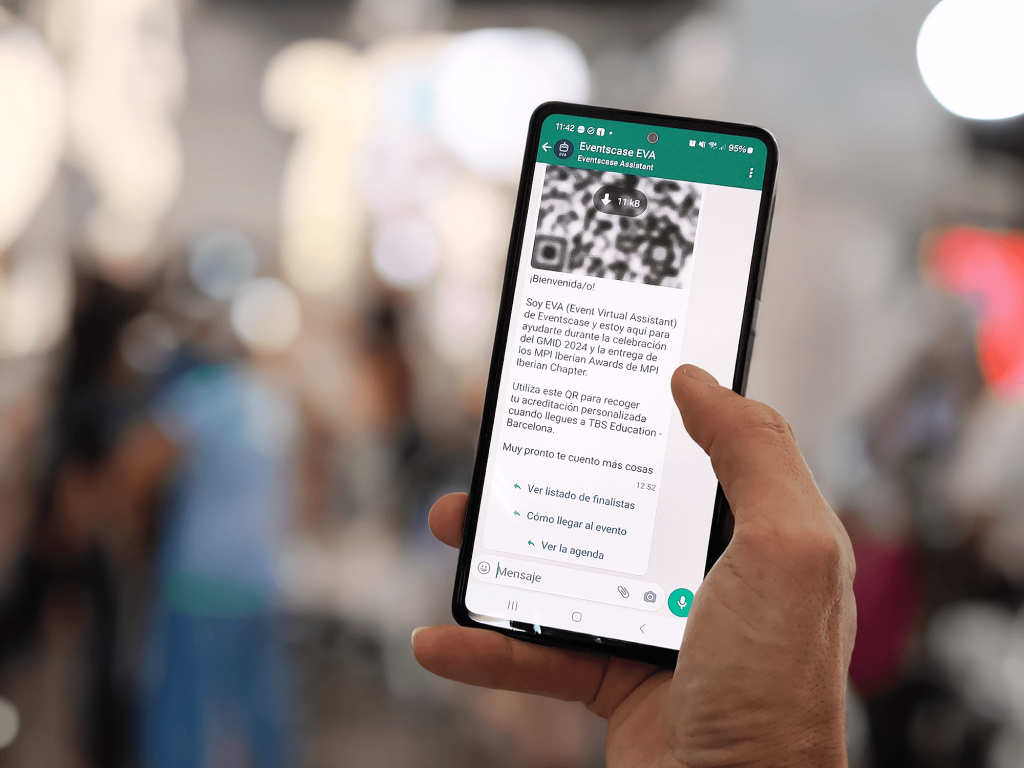 Eventscase lanza EVA, su nuevo assistant virtual por Whatsapp 