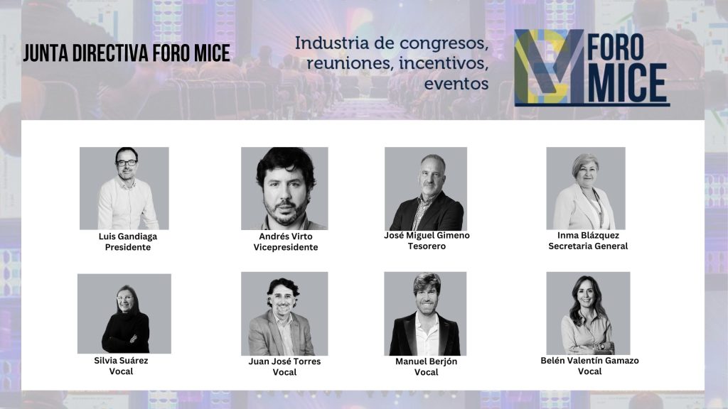 FORO MICE tiene nueva junta directiva tras la presidencia de Luis Gandiaga