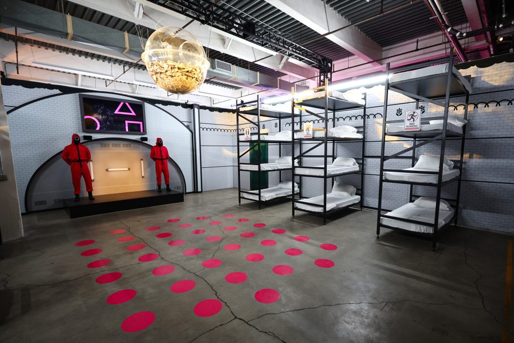 Nueva experiencia para grupos, El Juego del Calamar, en Espacio Ibercaja Delicias