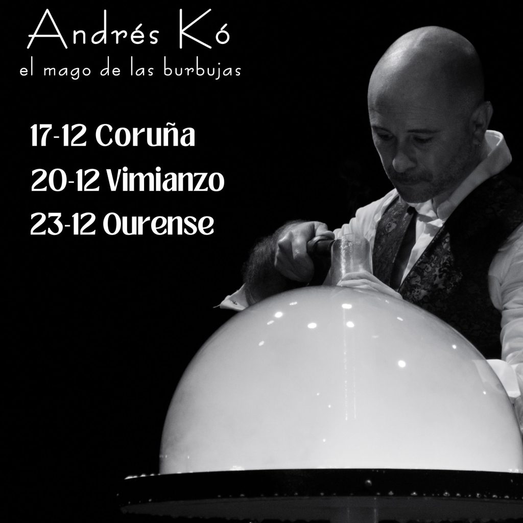 Andrés Kó en Coruña, Vimianzo y Ourense
