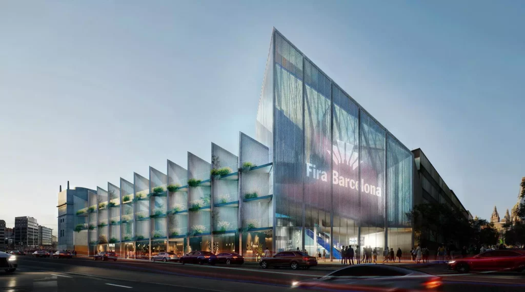 La Fira desvela cómo serán los futuristas pabellones del reformado recinto de Montjuïc