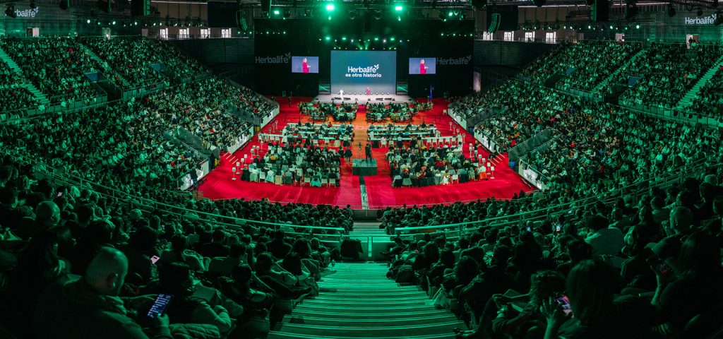Por qué Herbalife es una máquina de eventos, el ejemplo de su convención nacional para 4.000 dis