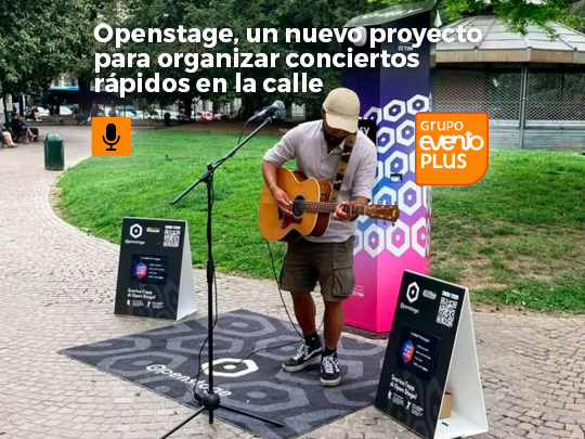 Imagen de Openstage, un nuevo proyecto para organizar conciertos rápidos en la calle