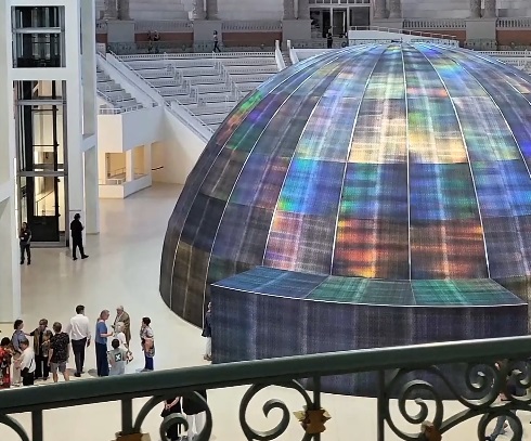 La sorprendente cúpula creada por Magrada para la artista Eugenia Balcells en el MNAC