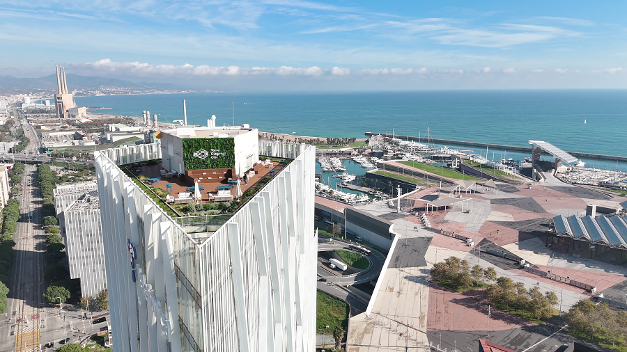 Torre Diagonal One, el conocido edificio de Barcelona, ahora disponible para eventos
