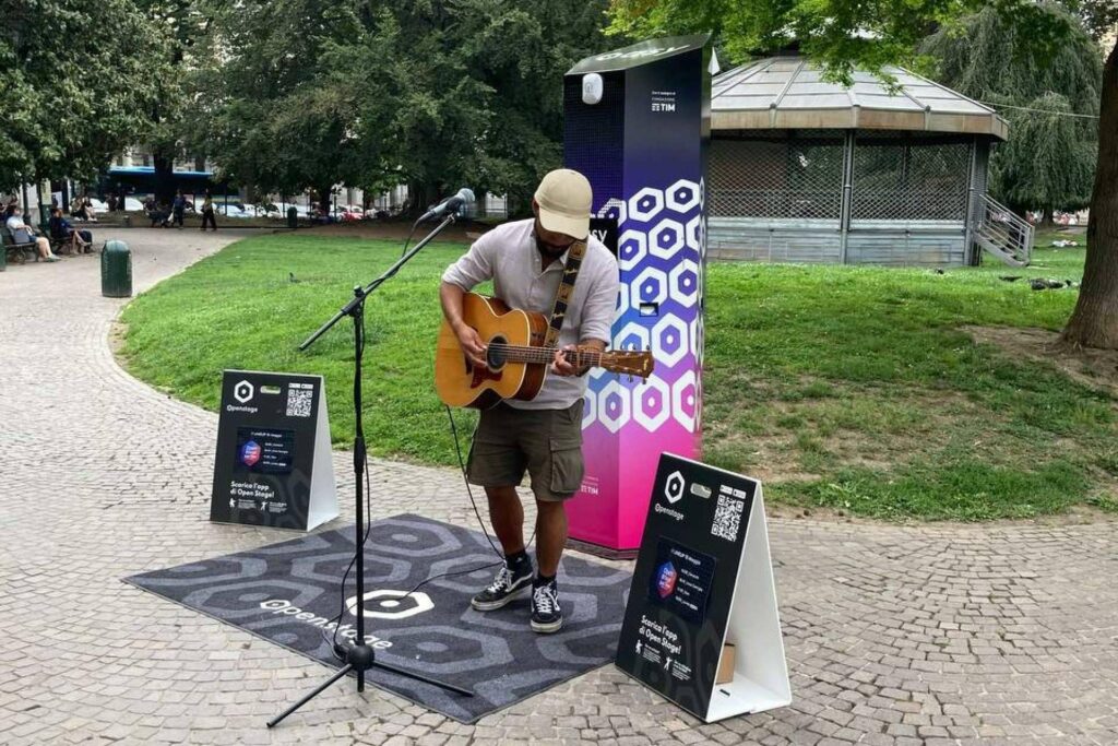 Openstage, un nuevo proyecto para organizar conciertos rápidos en la calle