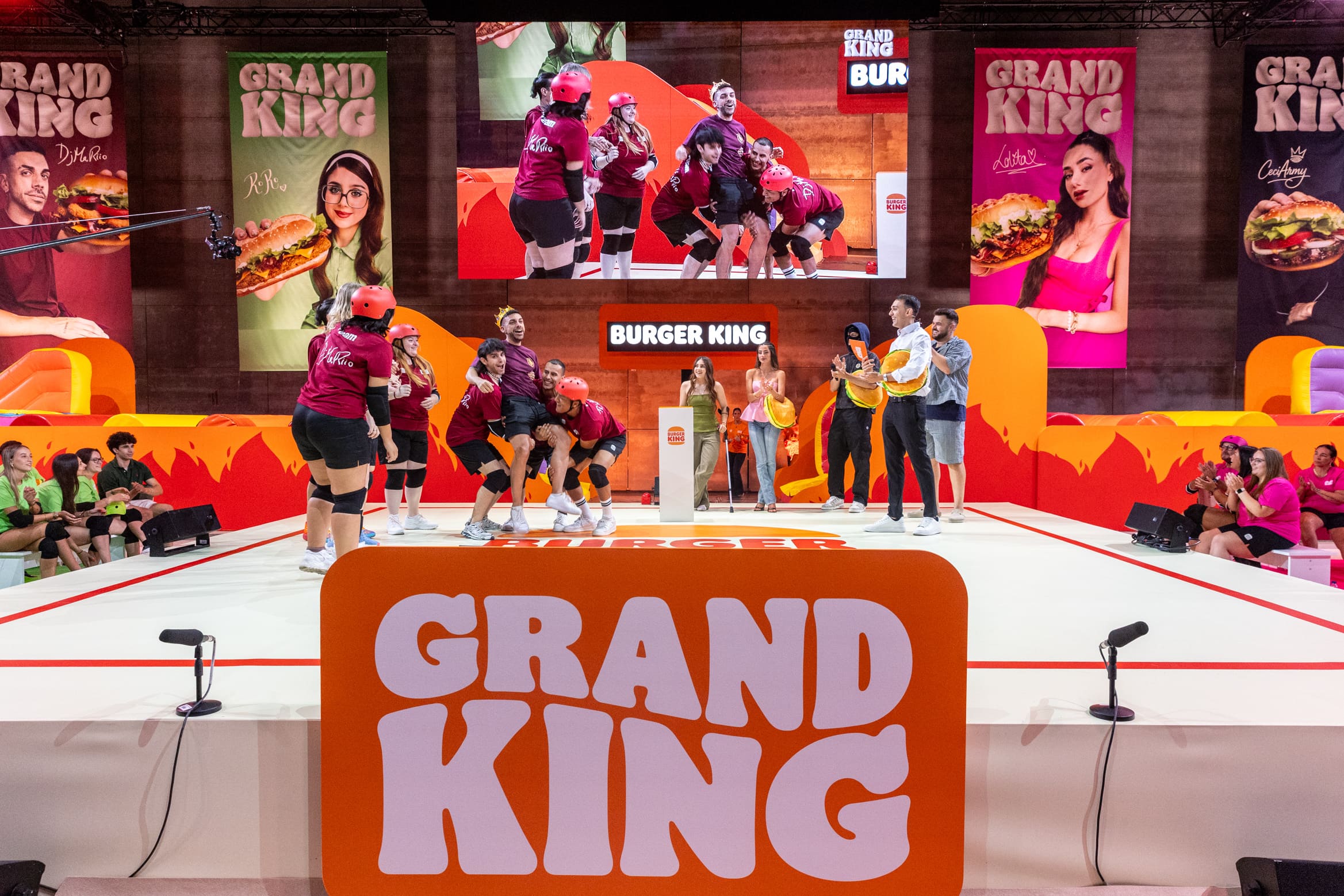 Cuatro influencers y un evento al estilo Grand Prix, así conecta Burger King con la nueva generaci