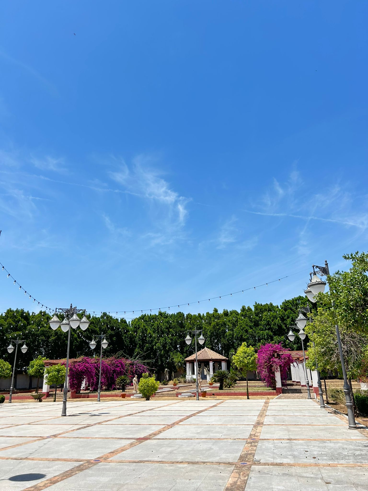 Salón de la Fuente - espacio interior/exterior