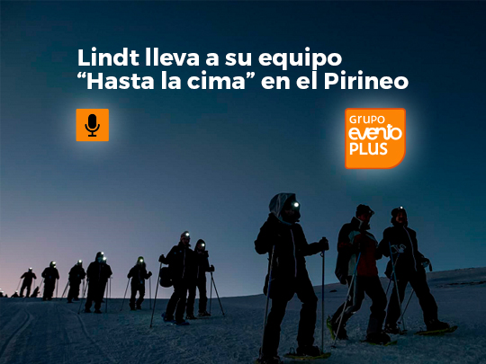 Imagen de Lindt lleva a su equipo “Hasta la cima” en el Pirineo