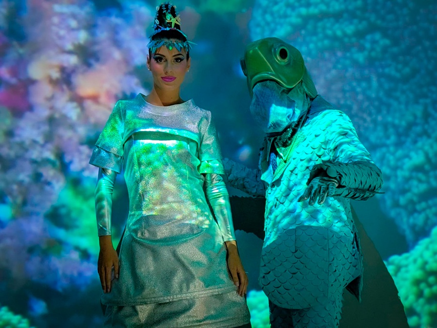 L’Aquàrium presenta a Barcelona su remodelación con una fantasía creada por Sintonizart