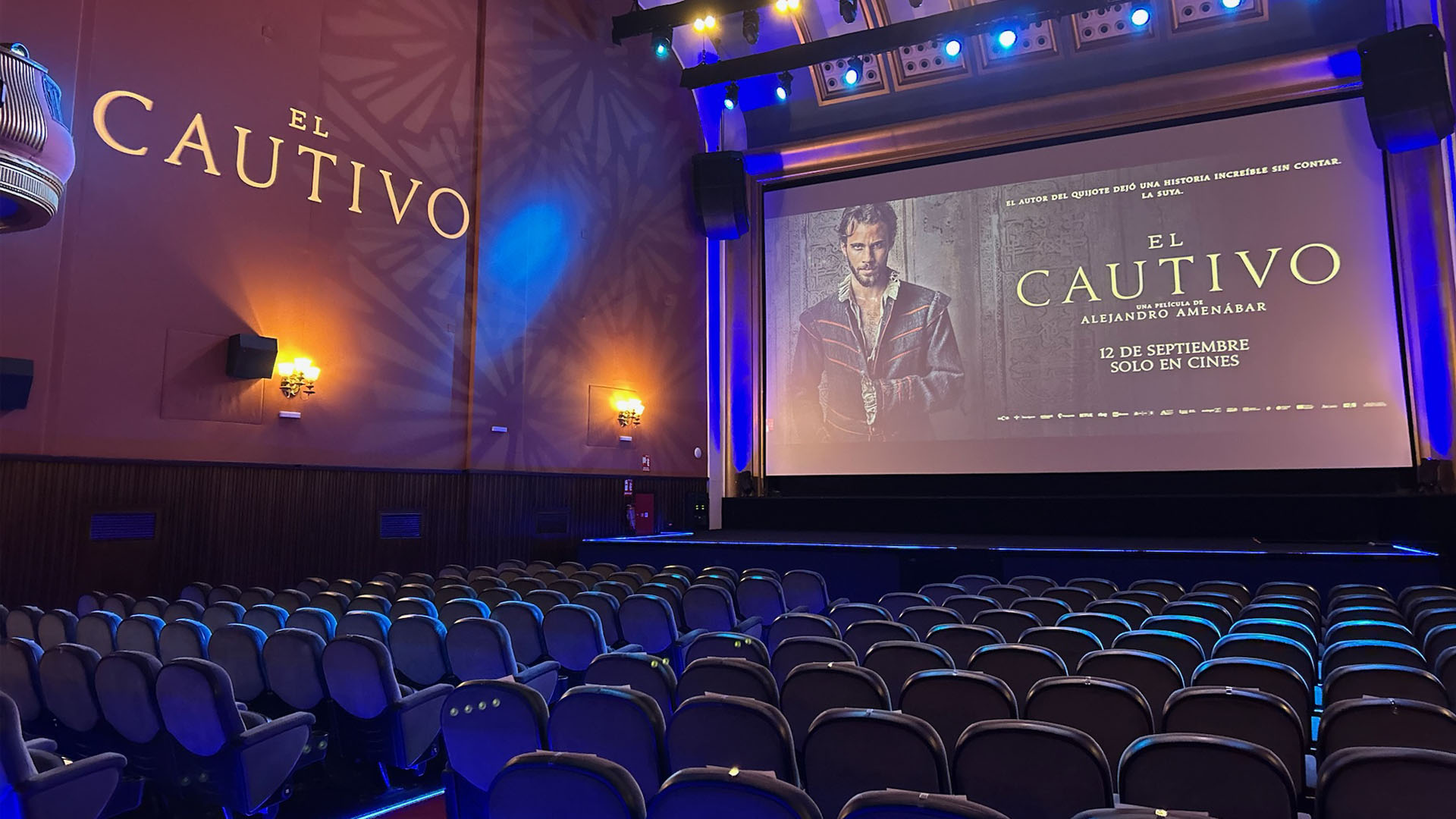 AMENÁBAR PREESTRENA ‘EL CAUTIVO’ EN CALLAO CITY LIGHTS