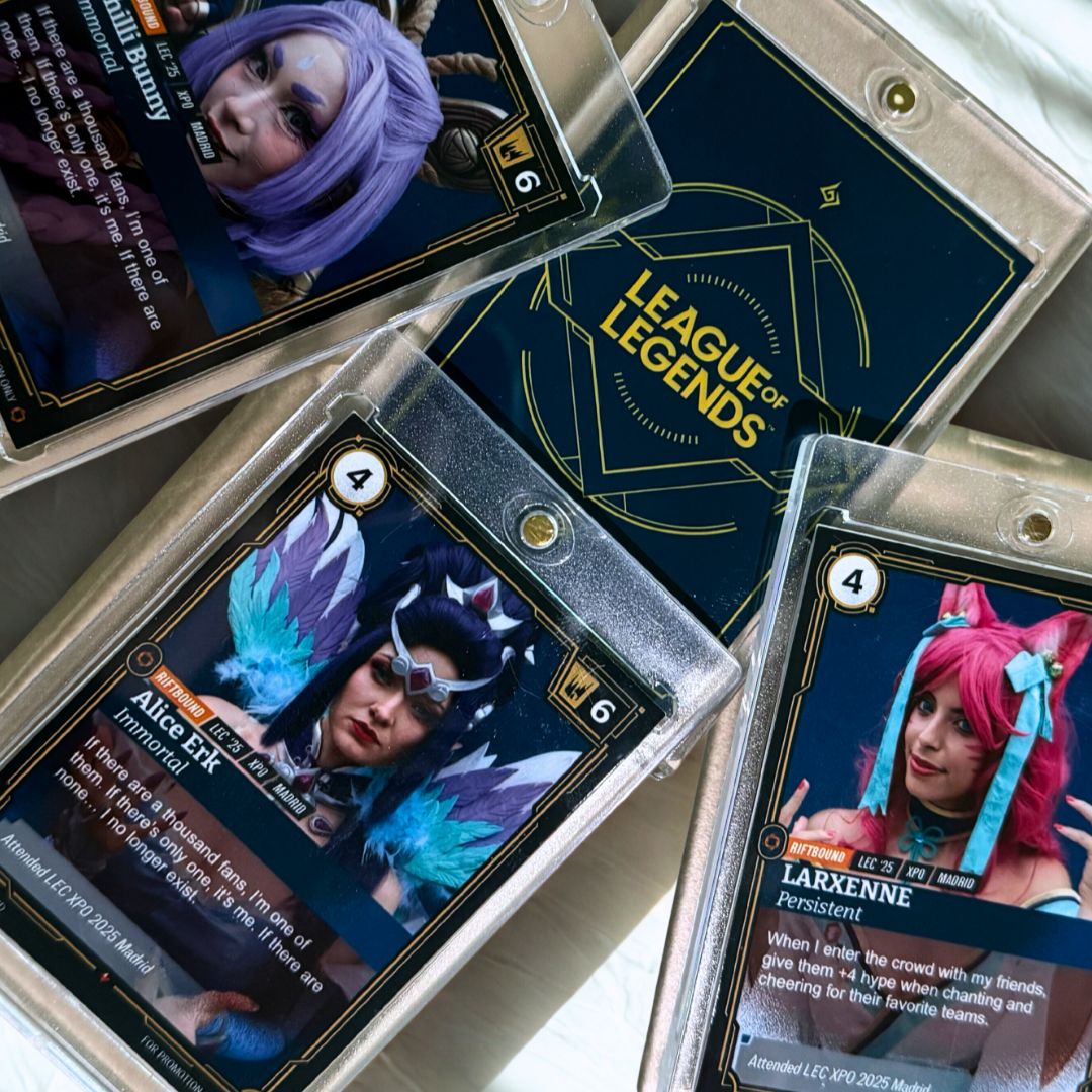 Funcity Eventos conecta a los fans de la LEC con la experiencia «Player Cards» en la XPO de Madri