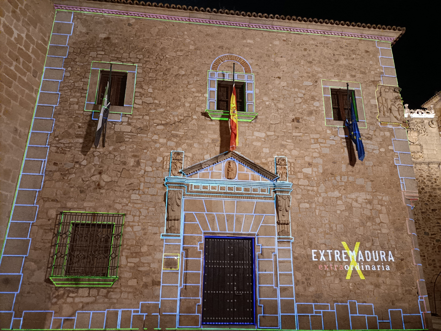 Mapping en Cáceres durante la Convención