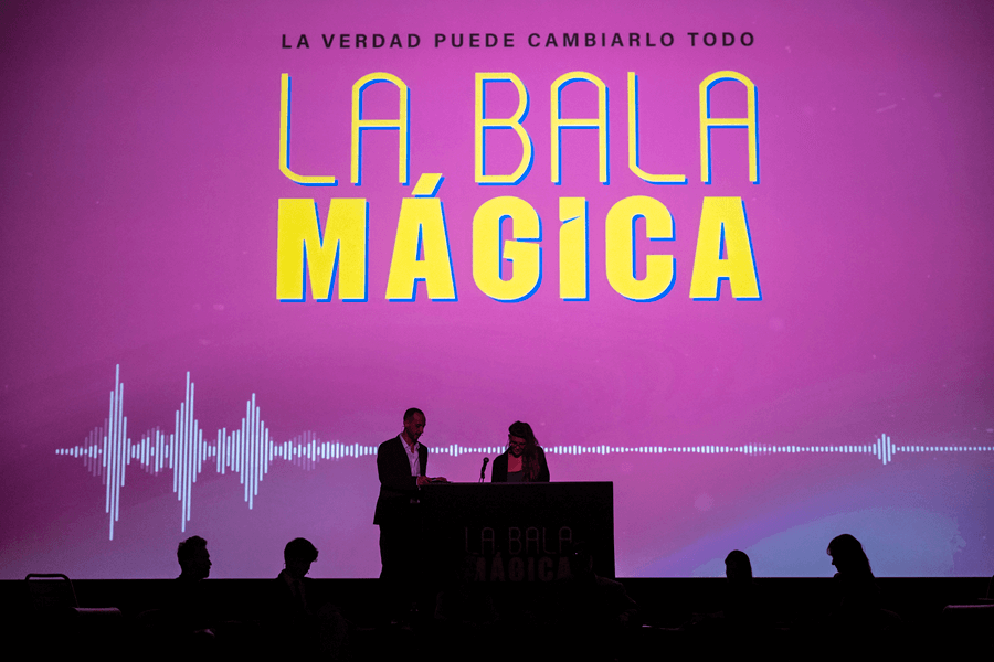 ¿Un evento puramente auditivo en el sitio más visual que te imagines?