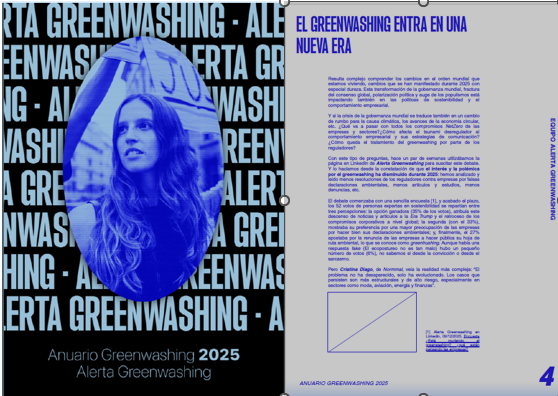 El ecopostureo está evolucionando a nivel global, afirma el Anuario Greenwashing 2025