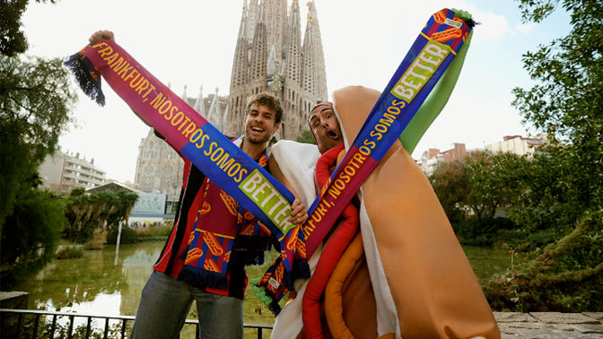 Better Balance no desaprovecha la emoción (ni los muchos fans) del encuentro FC Barcelona y el Ein