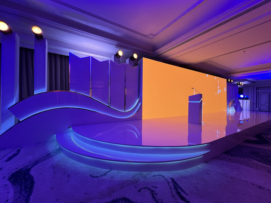 Escenografía AV Medios en The Palace Hotel