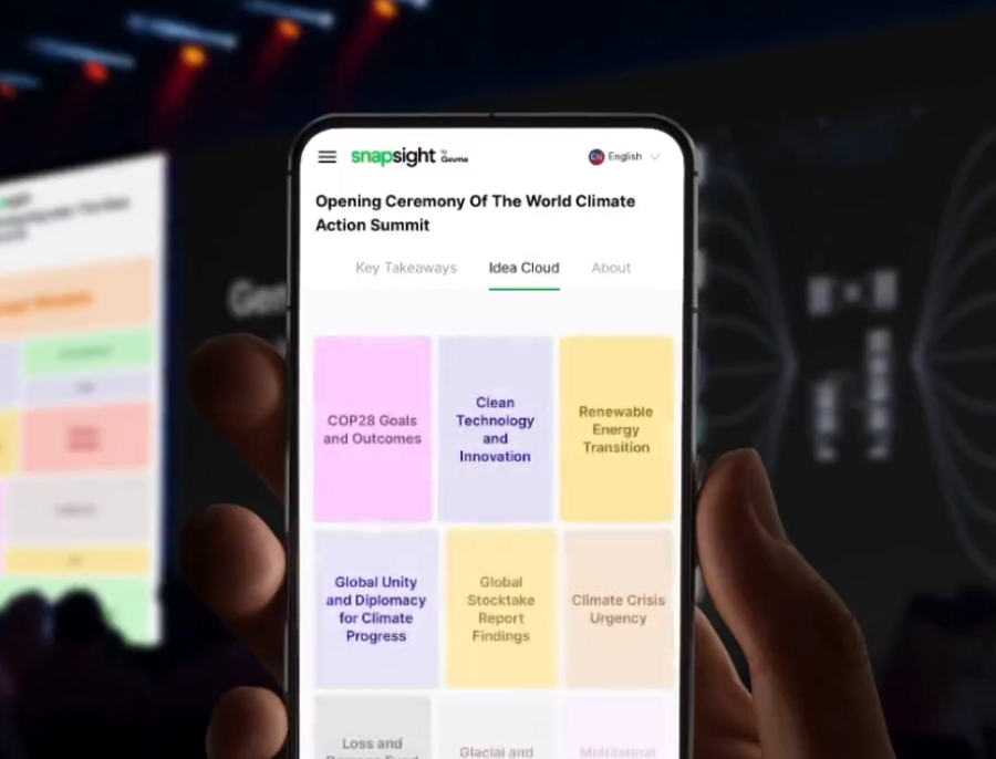 Snapsight aplica la IA para que el contenido del evento no se pierda