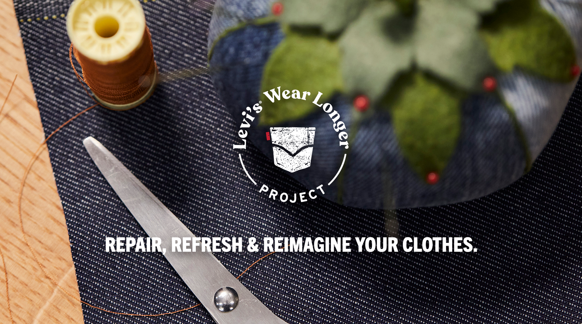 Levi´s nos propone arreglar y hacer nuestra la ropa a través de Wear Longer Project 