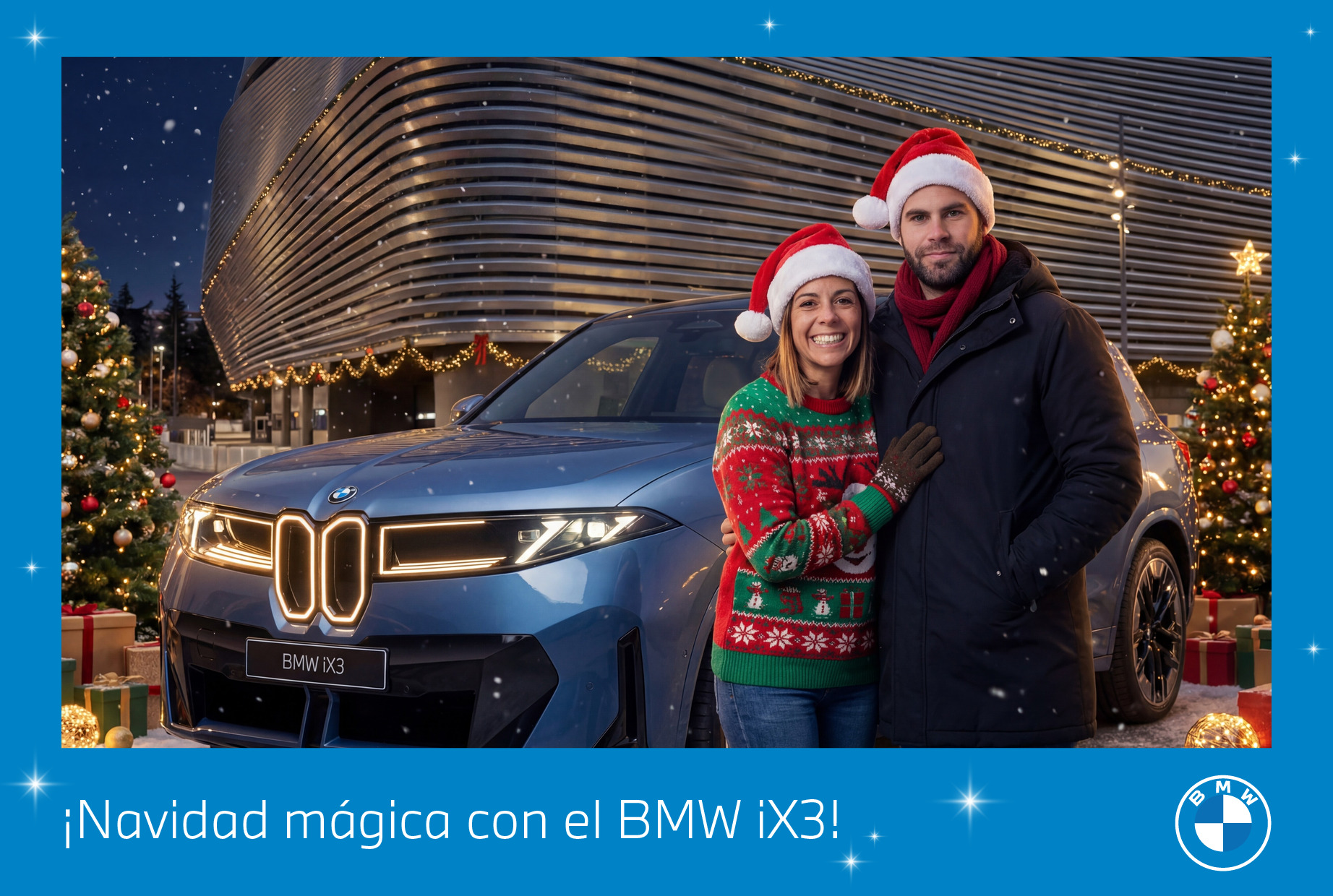 Funcity desarrolla una innovadora activación fotográfica para BMW durante MAVIDAD en el Bernabéu