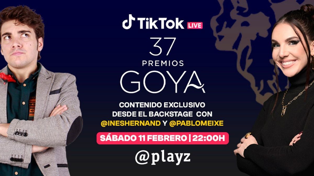  Aliados inesperados: TikTok será el patrocinador de la 40ª edición de los Premios Goya
