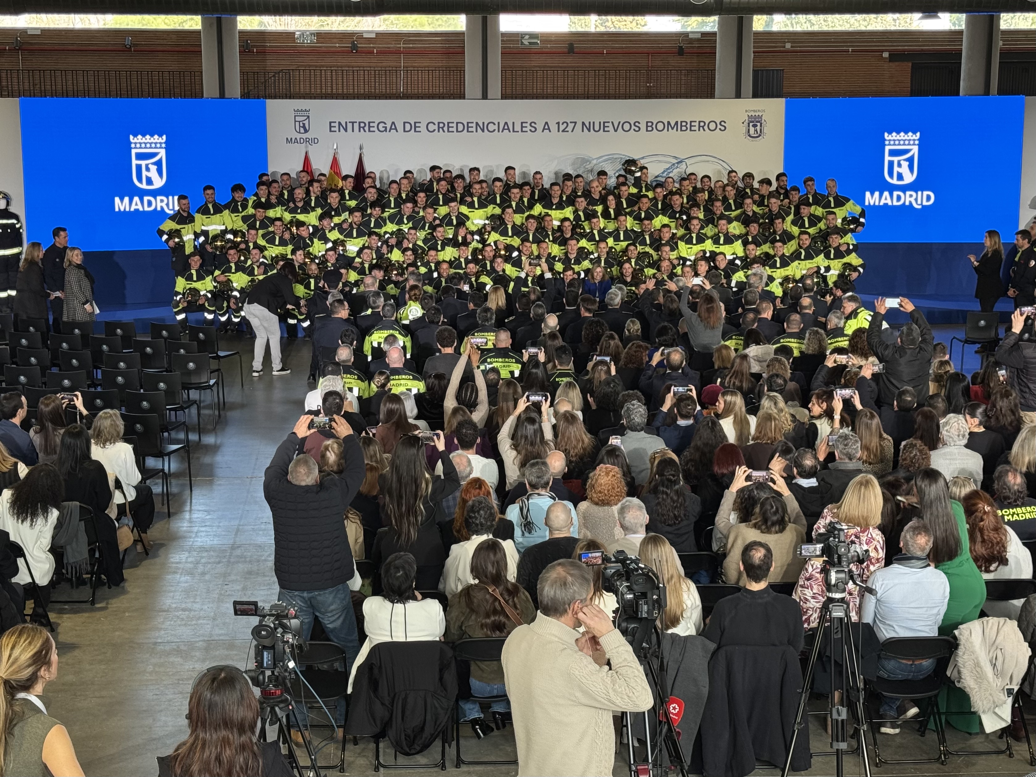 Ikebana Eventos organiza el acto institucional del Cuerpo de Bomberos de Madrid