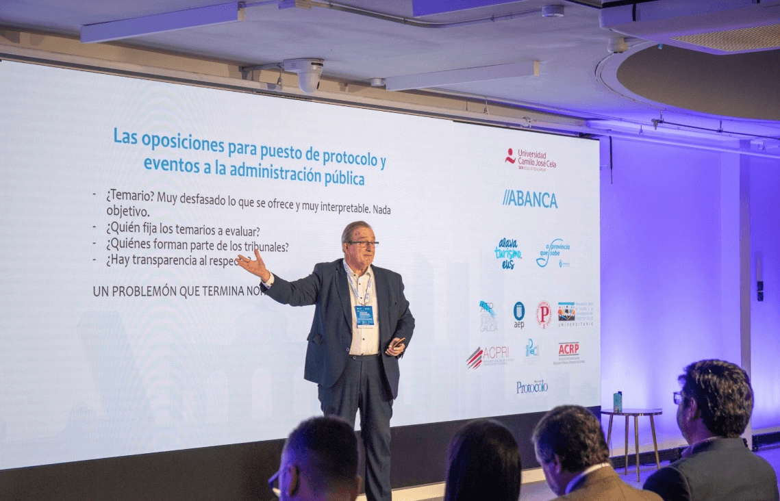 Carlos Fuente Lafuente, presidente del Observatorio Profesional de Protocolo y Eventos (OPPE)