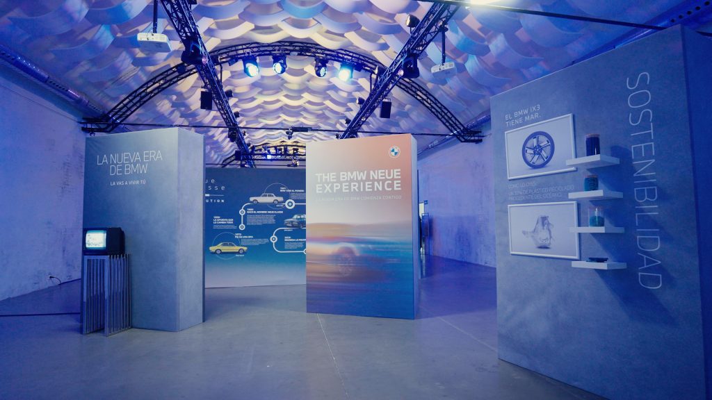 Acciona diseña el lanzamiento del BMW iX3 con una experiencia inmersiva en Barcelona y Madrid