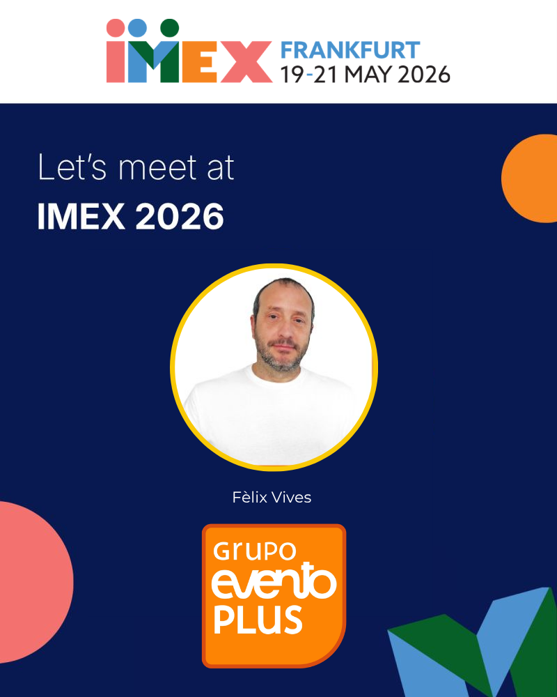 Grupo eventoplus en IMEX Frankfurt 2026