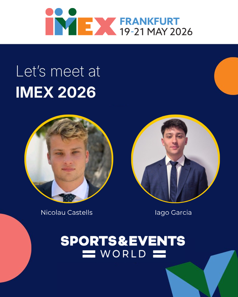 Sports & Events World en IMEX Frankfurt 2026