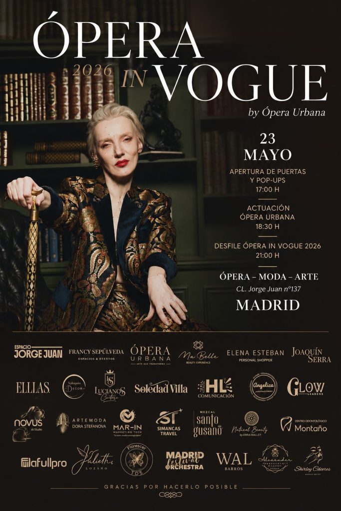 Ópera In Vogue vuelve al Espacio Jorge Juan