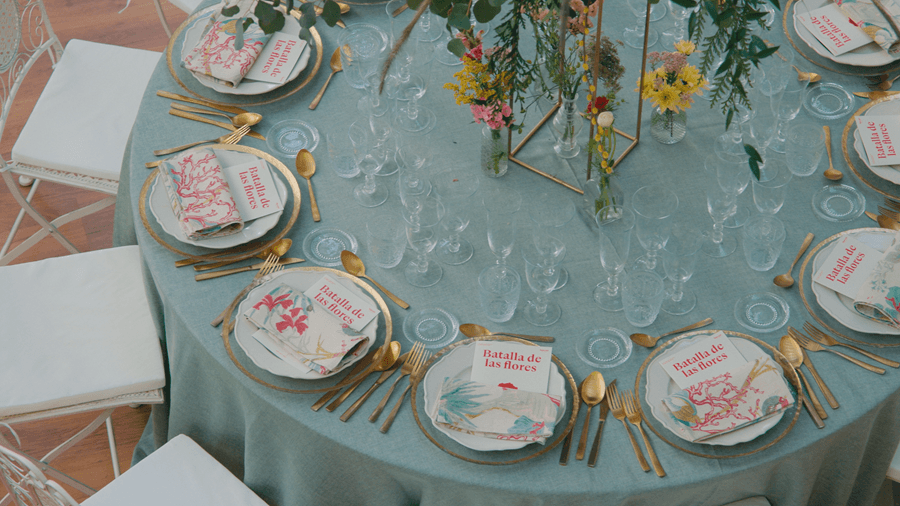 El catering, parte del lenguaje creativo del evento 