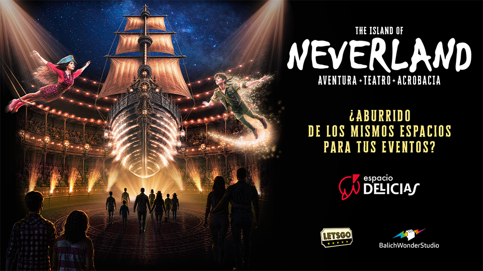 NEVERLAND: un nuevo espacio para eventos en Madrid