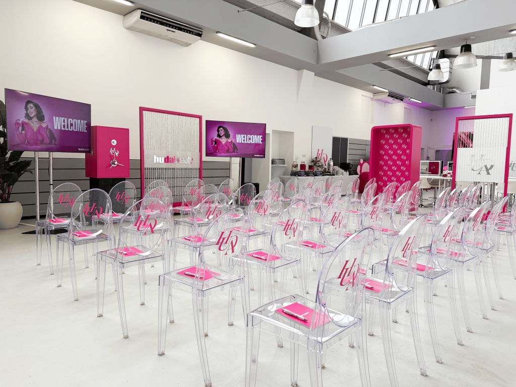 El road show europeo de Huda Beauty que convirtió un perfume en un viaje sensorial