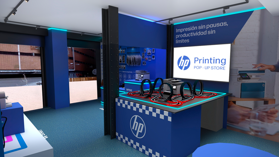 HP convierte la vuelta al cole en una pop-up experiencial en Callao