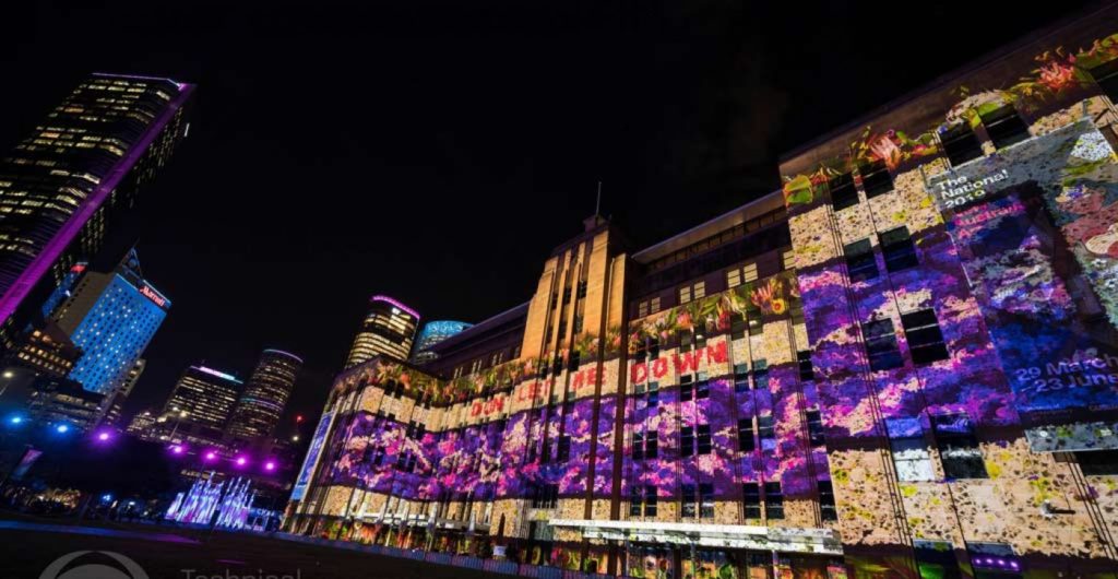 Mapping, interactividad y despliegue audiovisual en Vivid Festival