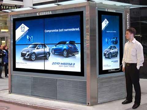 Llegan a Nueva York los primeros quioscos con publicidad interactiva