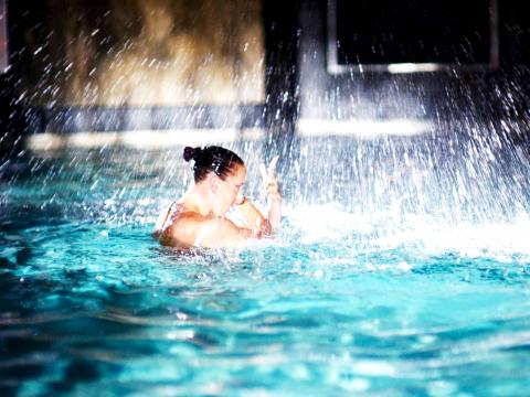 Evento acuático en La Perla