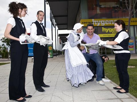 Un ejército de mayordomos a las órdenes del Sr.Wom