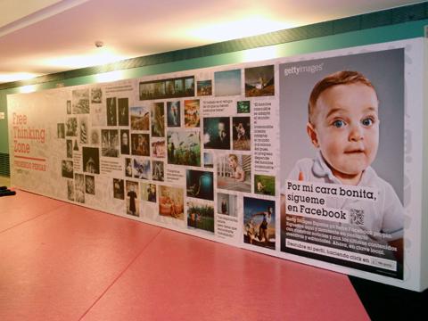 Masajes y futbolín en el ´oasis de paz´ de Getty Images