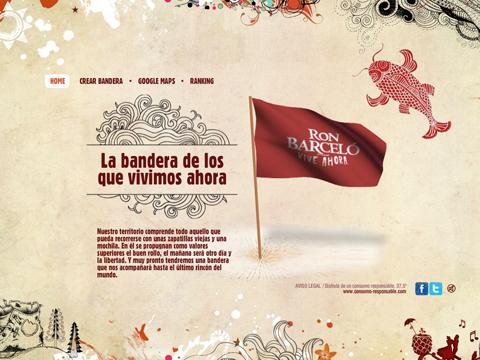 Ron Barceló crea la bandera ´más democrática del mundo`