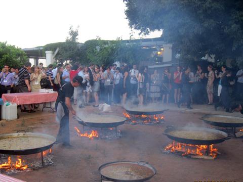 Show cooking con tema valenciano: la velada de Feza 2011