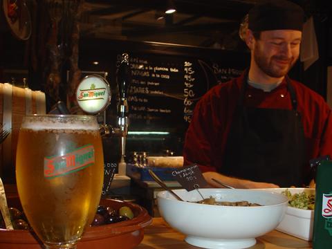 San Miguel lleva el tapeo de gira por Europa