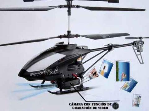 Graba tu evento desde un mini helicóptero